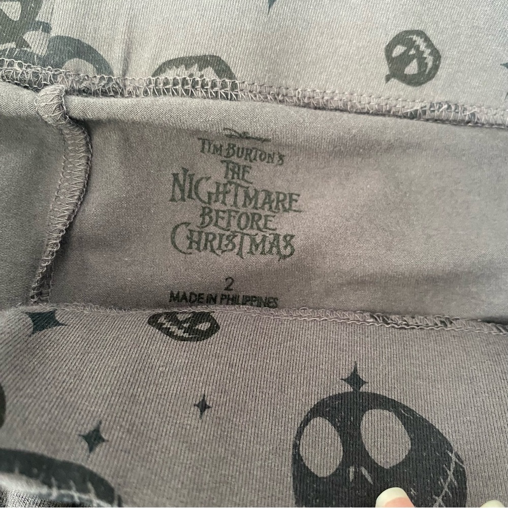 Torrid nightmare before Christmas disney Jack skellington NWT biker shorts 2X - Picture 8 of 8